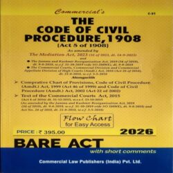 The Code of Civil Procedure, 1908 (Bare Act with Short Comments)